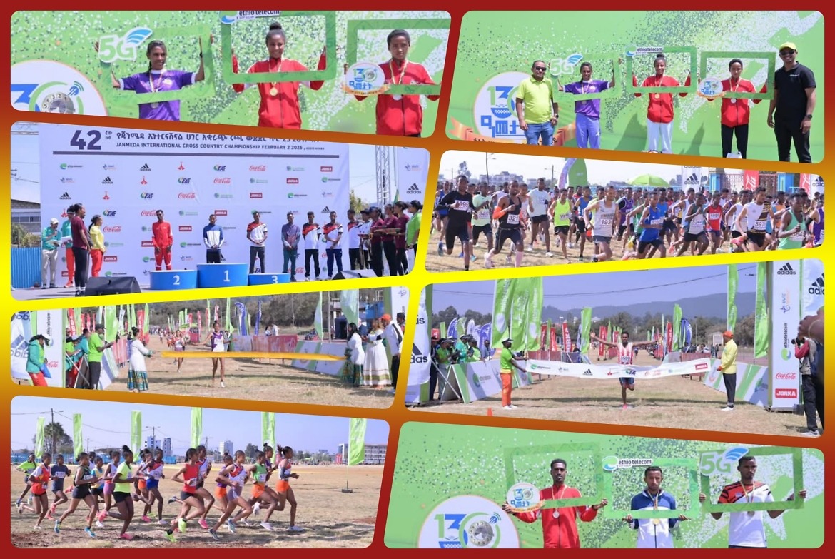 Ethio Telecom sponsors the 42nd Janmeda International Cross Country Championship.
