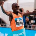 Jacob Kiplimo winning at the eDreams Mitja Marató Barcelona by Brooks 2025 / Photo credit: Daniel Meumann for Sportmedia.es