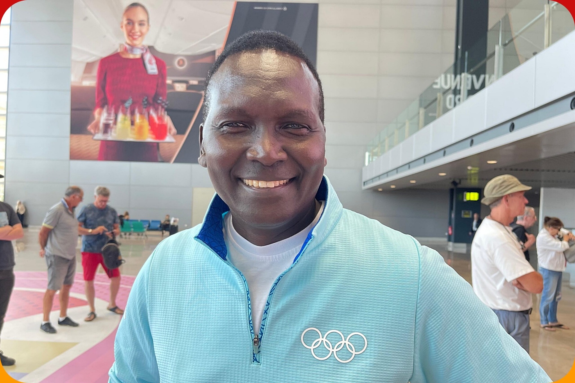NOC-K President Paul Tergat at Team Kenya's camp in Miramas, France ahead of Paris 2024 Olympics / Photo credit: Alex Isaboke