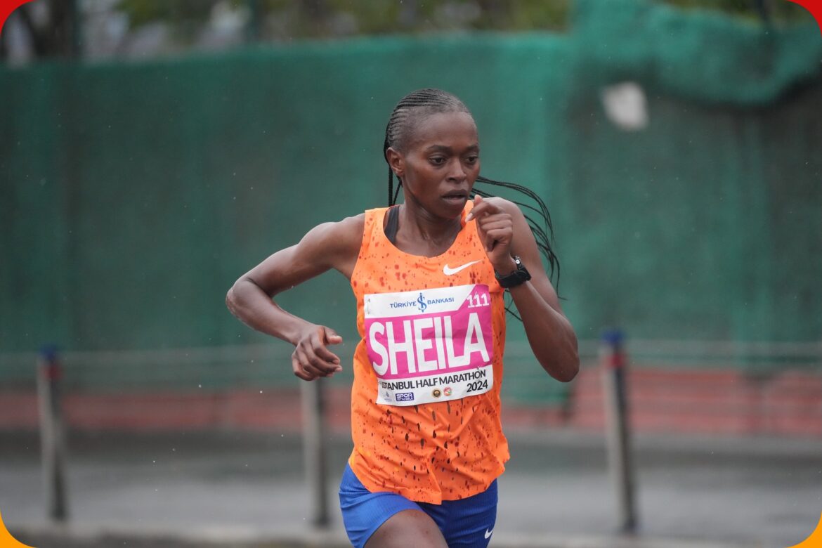 Kenyan Sheila Chelangat on her way to victory in Istanbul in 2024 / Photo credit: Spor Istanbul