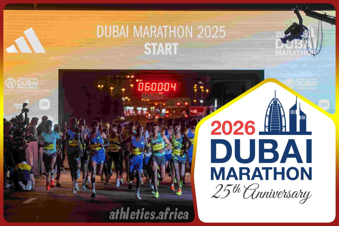 The 2026 Dubai Marathon – the 25th staging of the Middle East’s oldest international marathon – will be held on February 1