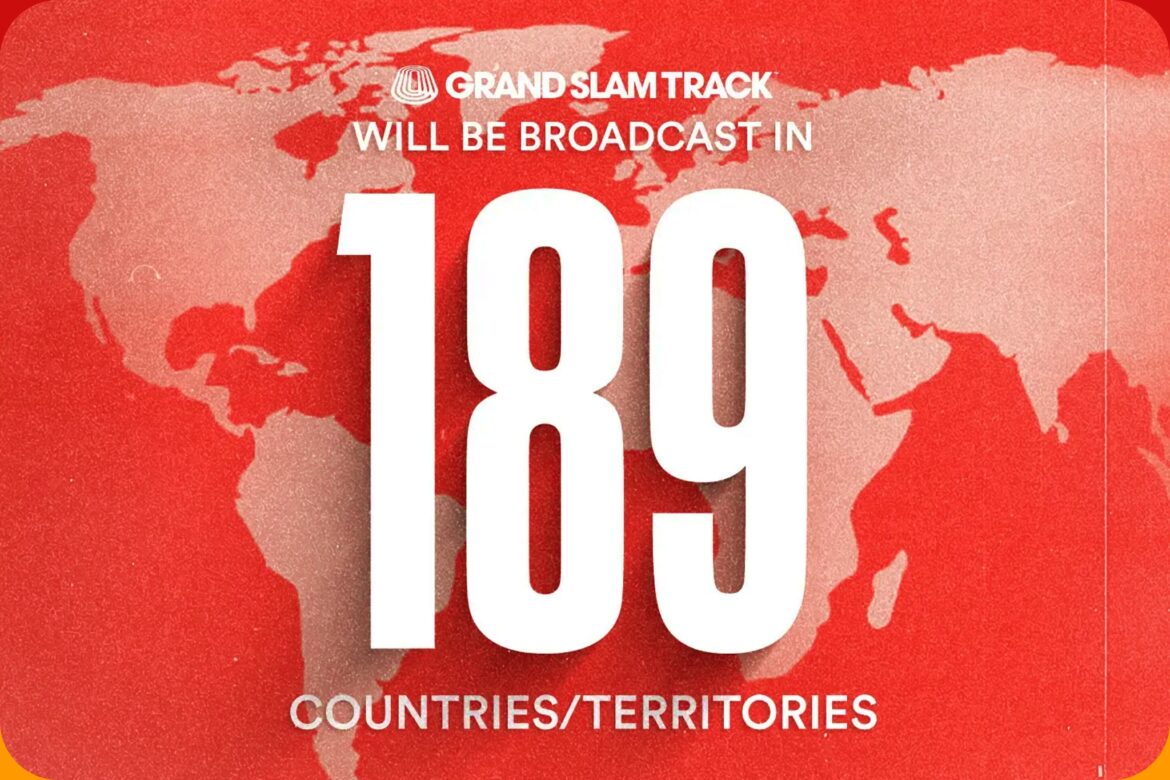 The inaugural Grand Slam Track season in 2025 sees Slams take place in Kingston, Jamaica; Miami; Philadelphia; and Los Angeles.