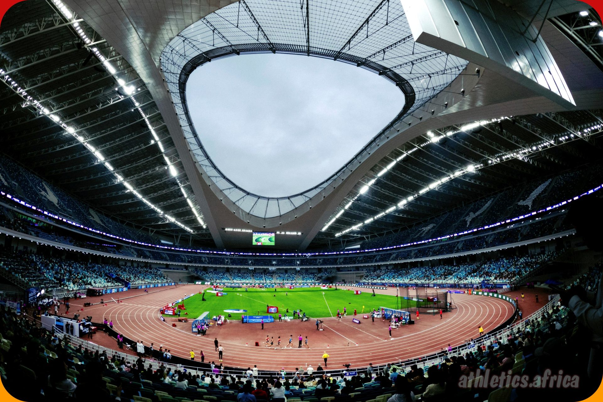 The 2025 Wanda Diamond League at the Egret Stadium in Xiamen, China / Photo credit: Marta Gorczyska for Diamond League AG