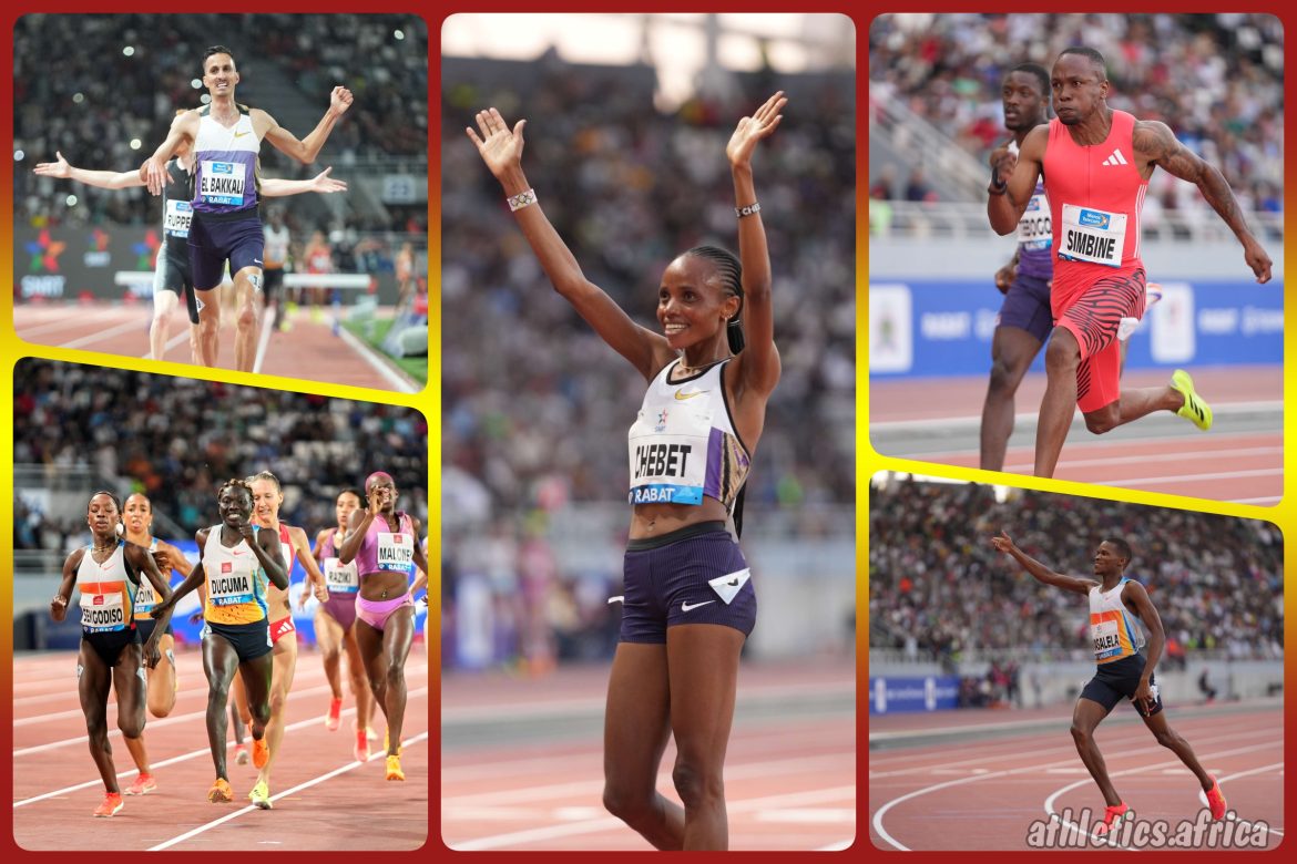 African athletes dominated the track at the 2025 Rabat Diamond League meeting / Photo credit: Diamond League AG