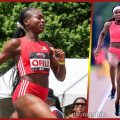 Nigeria’s Favour Ofili in full flow at the Meadow in Piedmont Park / Photo: adidas Atlanta City Games