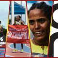 Ethiopian Freweyni Hailu made her debut in On's colour at the Grand Slam Track Miami Meet on May 3, 2025 / Photo Credit: On