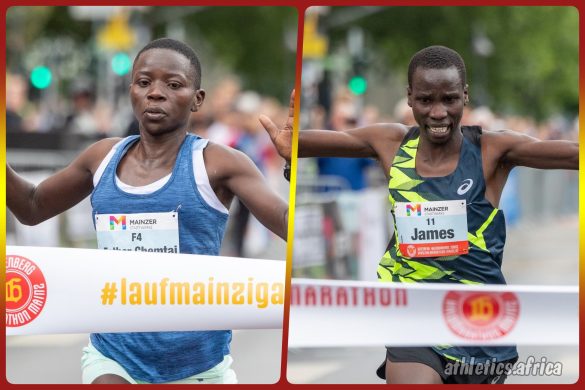 Strong course records by Kipkurui and Chemtai in Mainz