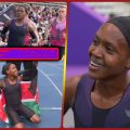 Faith Kipyegon bested her own world record time in the mile in Paris, finishing with a landmark time of 4:06:42 on Thursday 26 June, 2025.