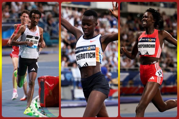 Cherotich, Chepchirchir, Kejelcha, Stark impress in Paris