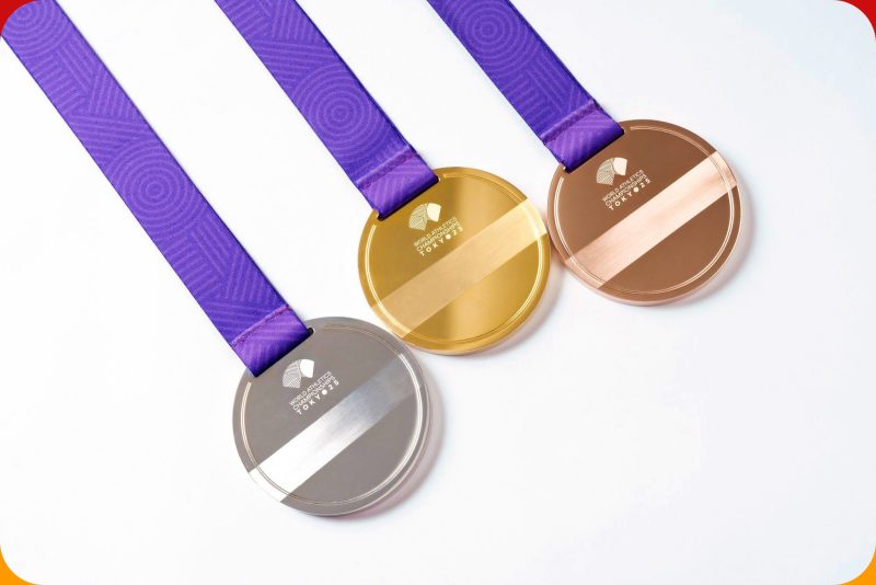 World Athletics Championships Tokyo 25 medals / Photo credit: WCH Tokyo 25 LOC