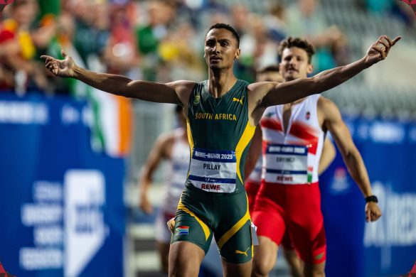 Pillay wins 400m Gold for South Africa in Bochum – Rhine-Ruhr 2025 FISU Games