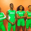Team Nigeria to the 3rd CAA U18/U20 Combined Championships in Abeokuta / Photo credit: AFN Media Hub