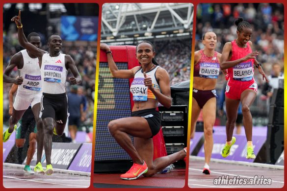 Tsegay, Wanyonyi, Koech shine at London Diamond League 2025