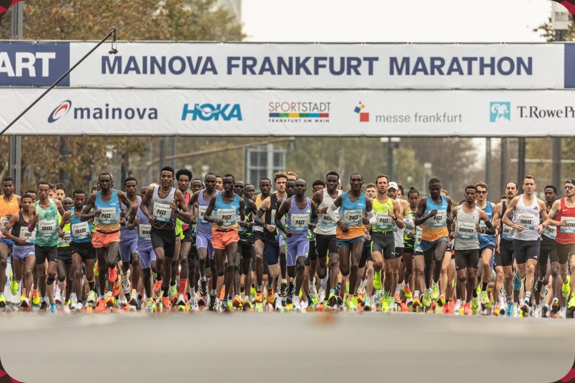 Start of the Mainova Frankfurt Marathon in 2024 / Photo credit: Mainova Frankfurt Marathon / Frank Depping