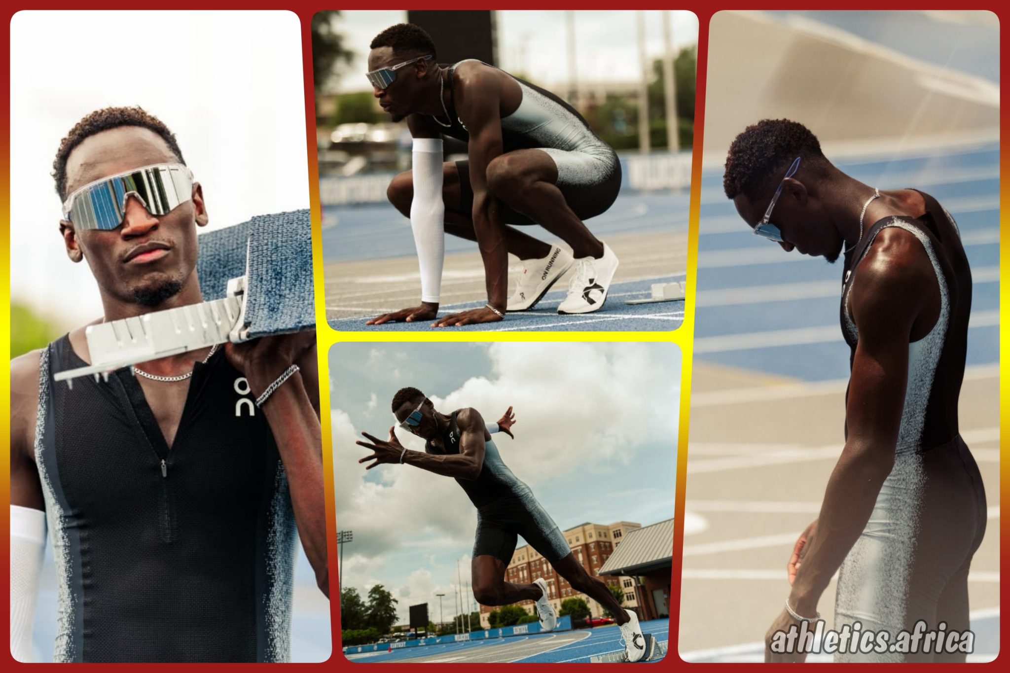 Zimbabwe's Tapiwanashe Carlie Makarawu is the 2025 double NCAA Indoor and Outdoor 200m champion / Photo credit: On