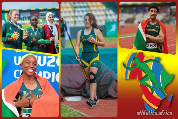 Athletes from Team South Africa at the 3rd CAA Combined African U18/U20 Championships in Abeokuta, Nigeria from 16-20 July, 2025 / Photo: AFN Media Hub for AthleticsAfrica