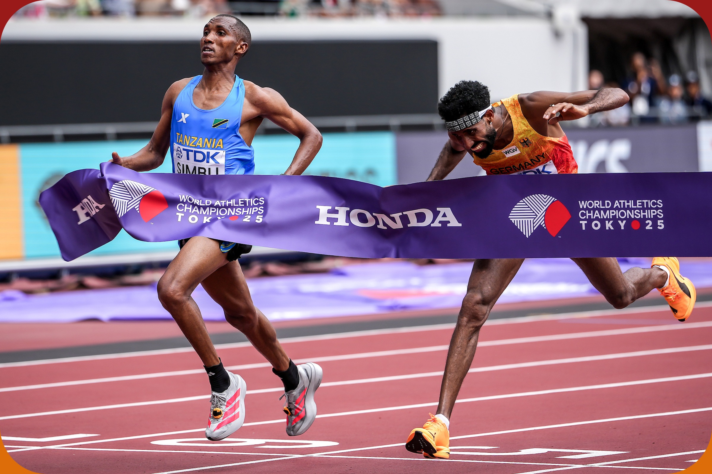 Simbu, Kambundji and Beamish storm to gold in Tokyo