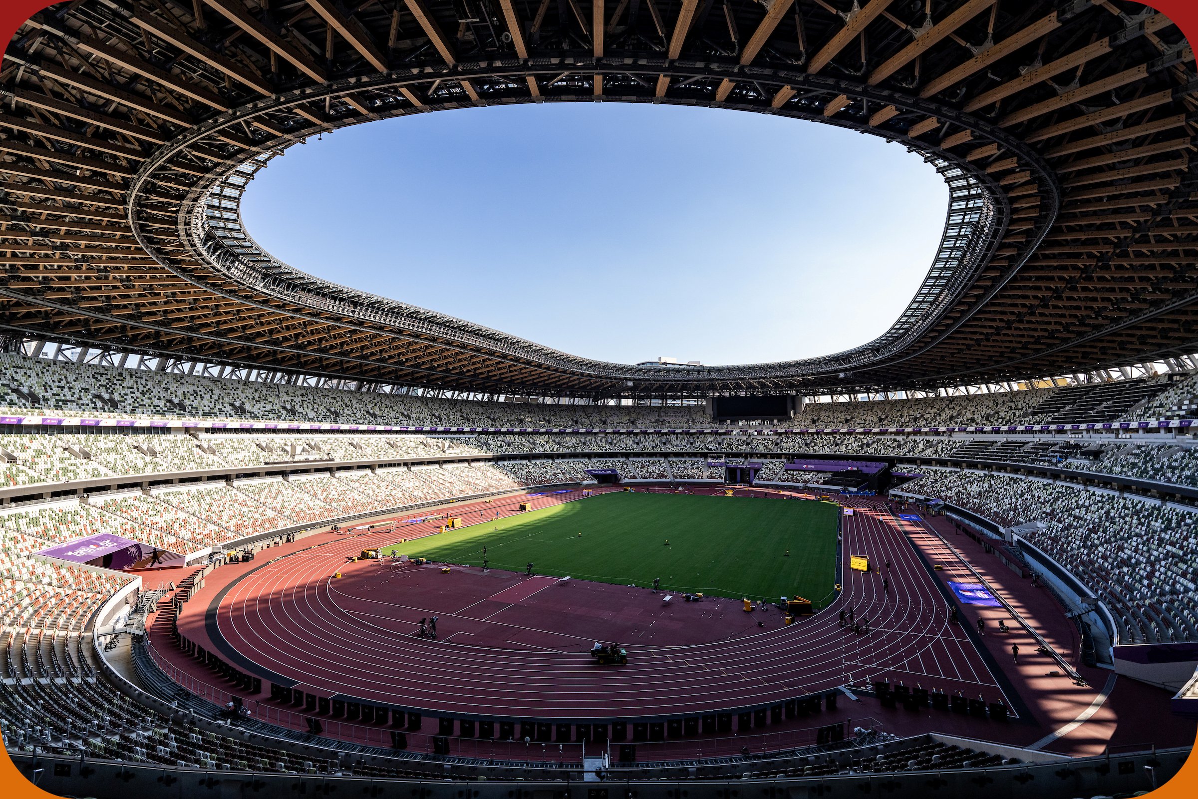 National Stadium ready to welcome the world at WCH Tokyo 25