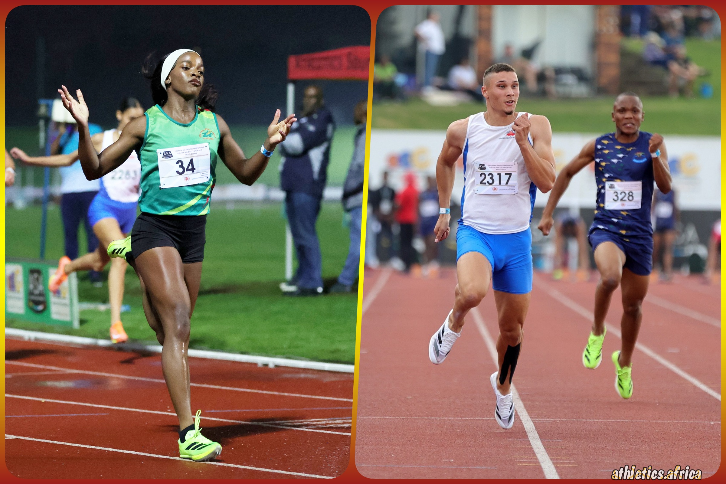 Karriem, Jingqi and Ferreira triumph on Day 1 of ASA Age Group Championships