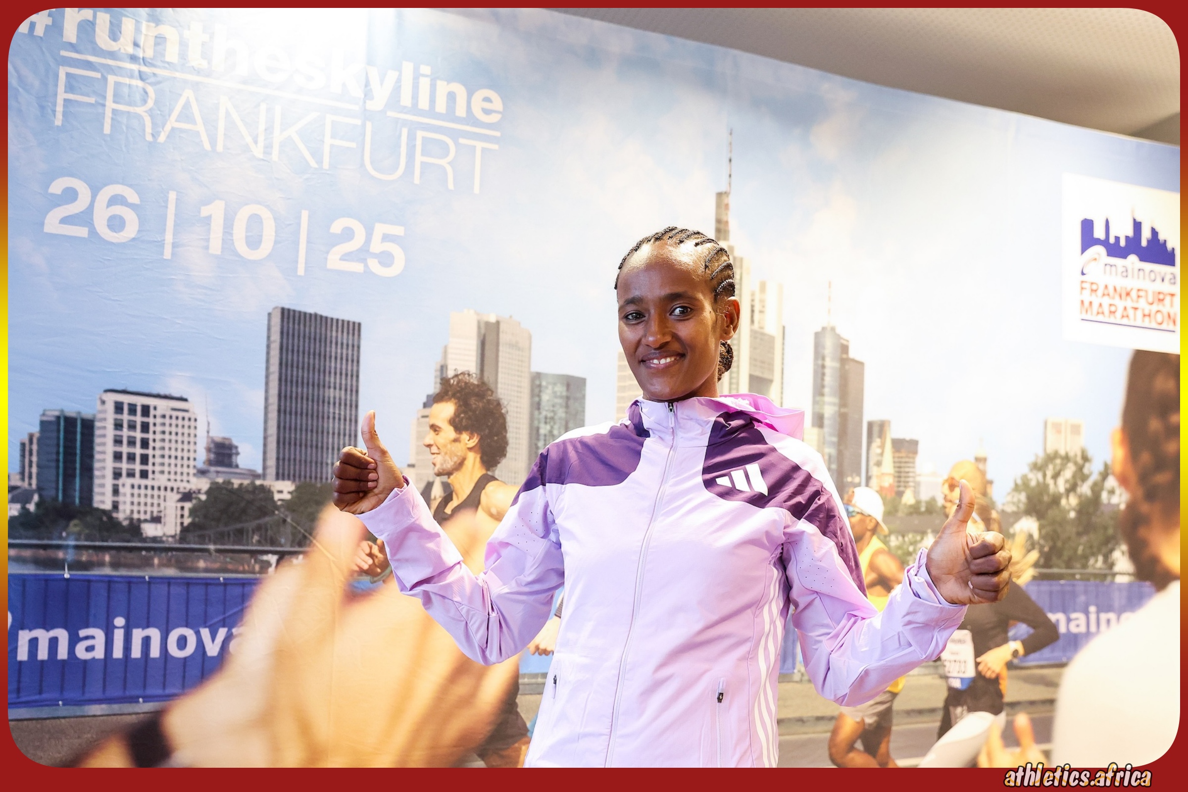 Diriba targets more success after Frankfurt triumph