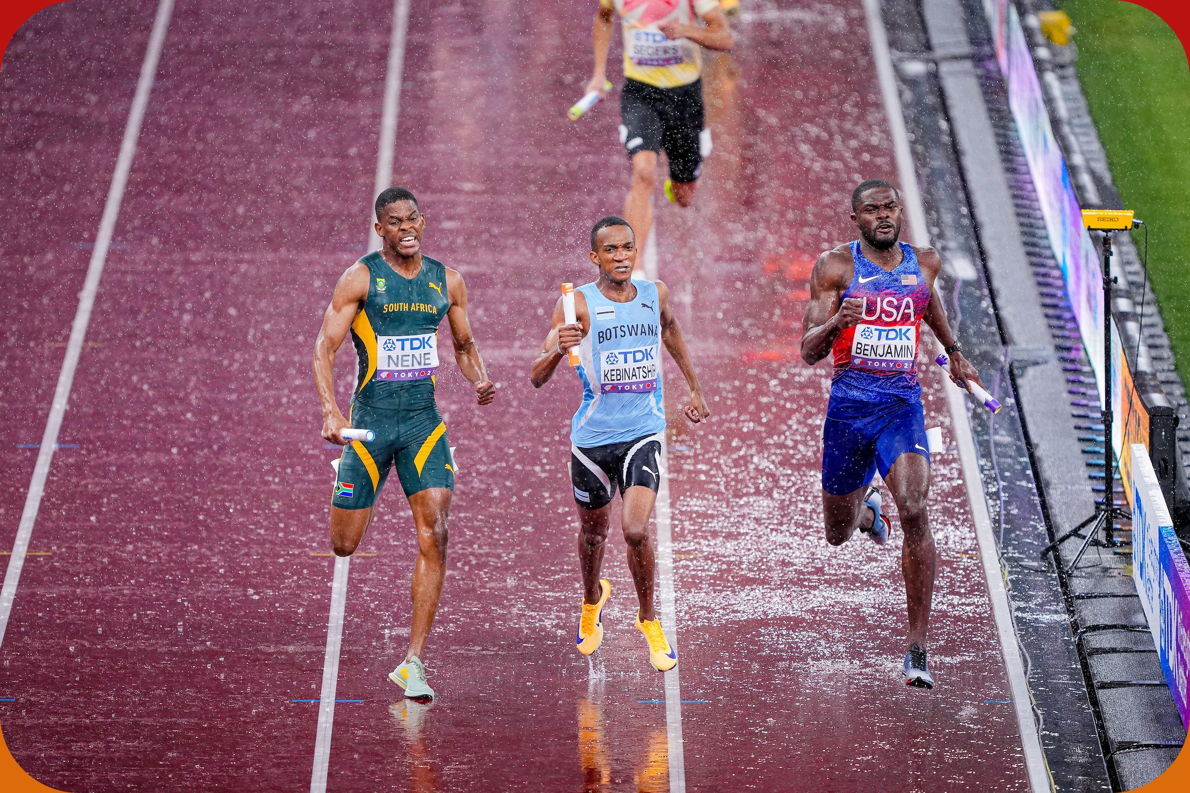 Botswana snatches gold in men’s 4x400m in Tokyo