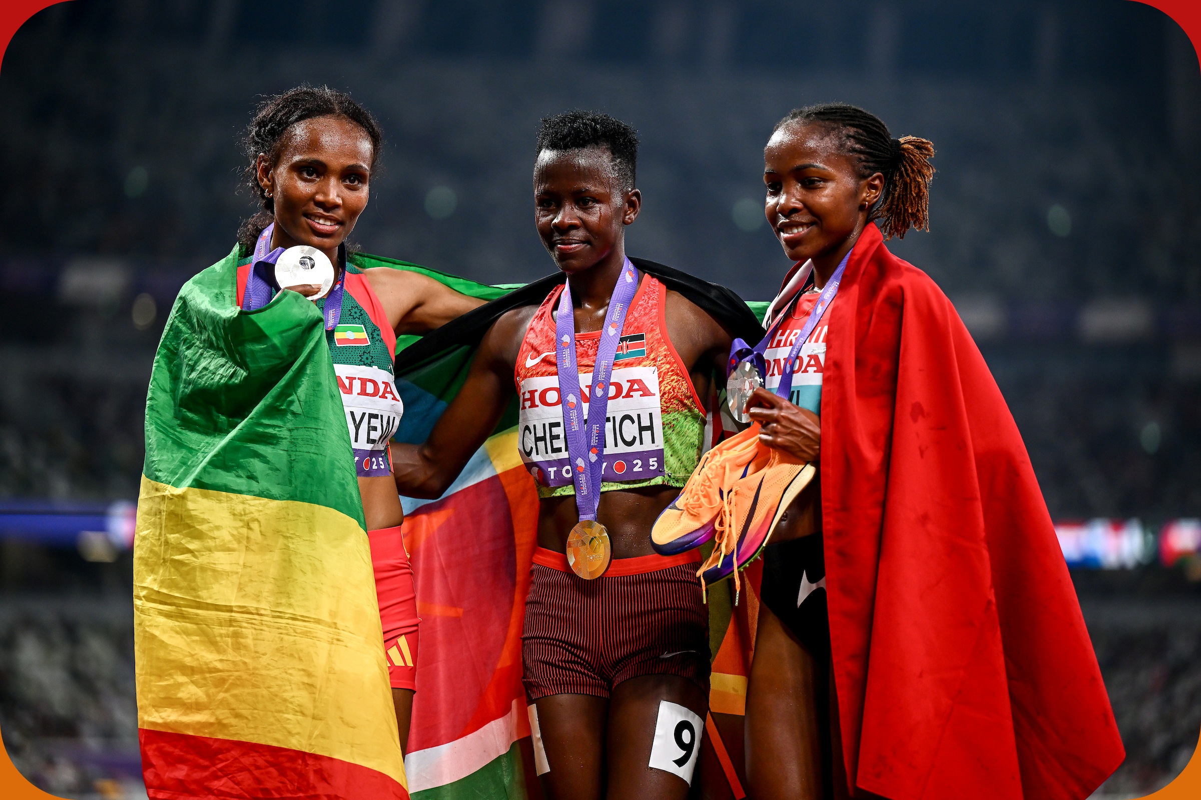 Cherotich and Nader shine, Moon and Furlani get gold again in Tokyo