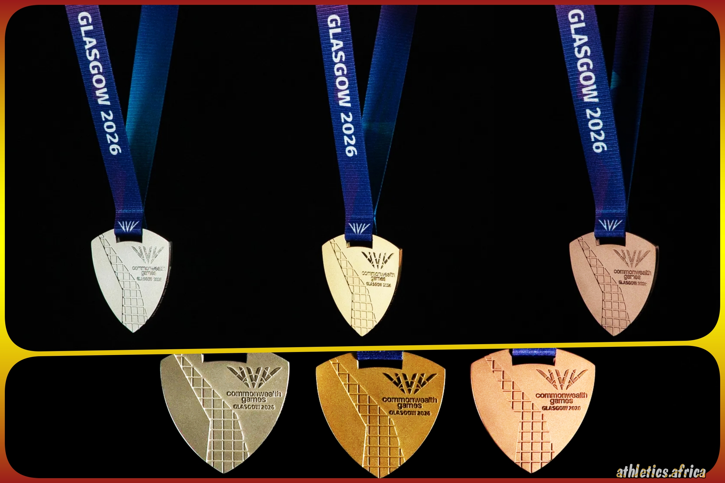 Medals unveiled for Glasgow 2026 Commonwealth Games