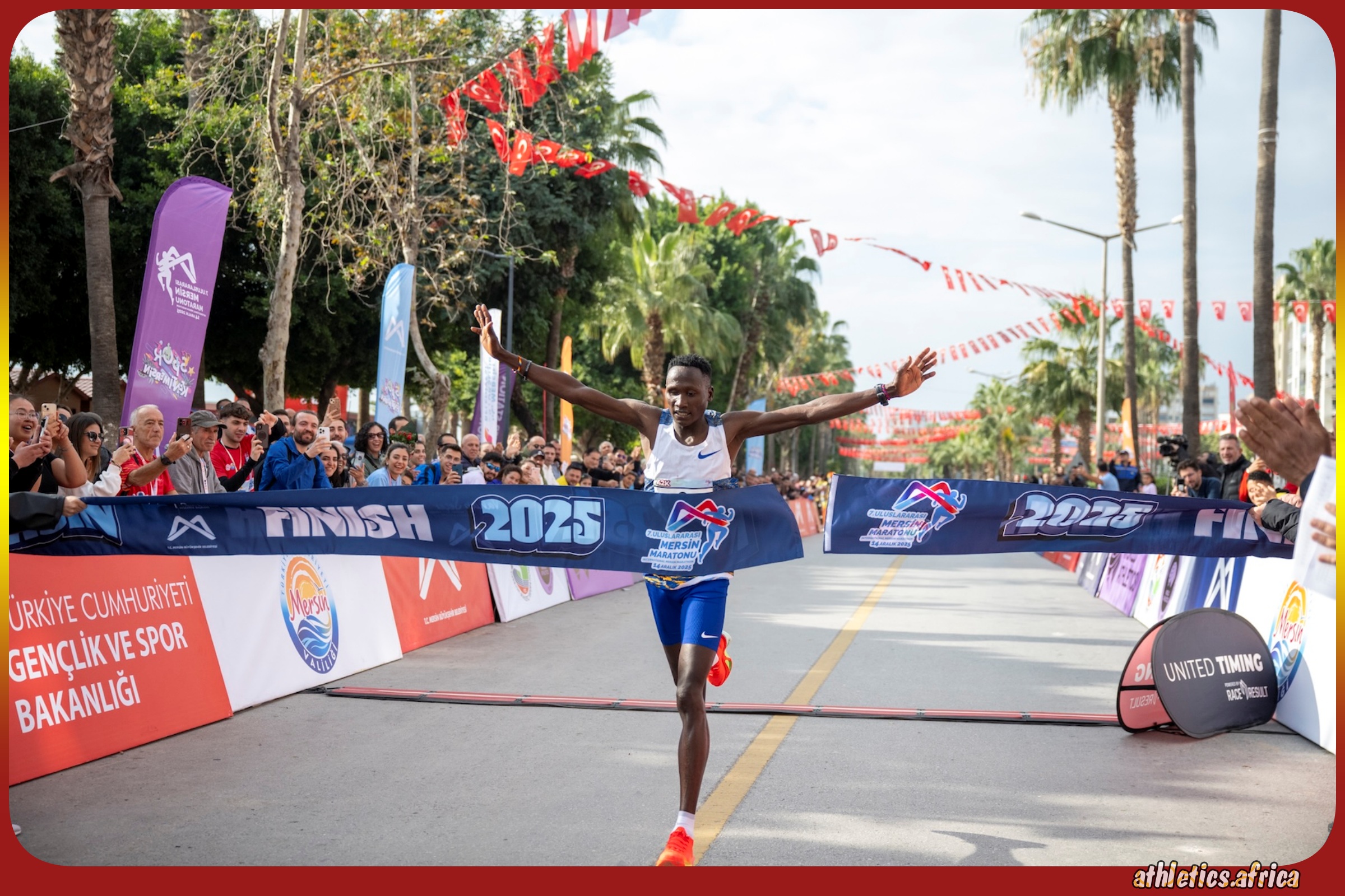 Kibiwott smashes Turkish Allcomers’ record at Mersin Marathon