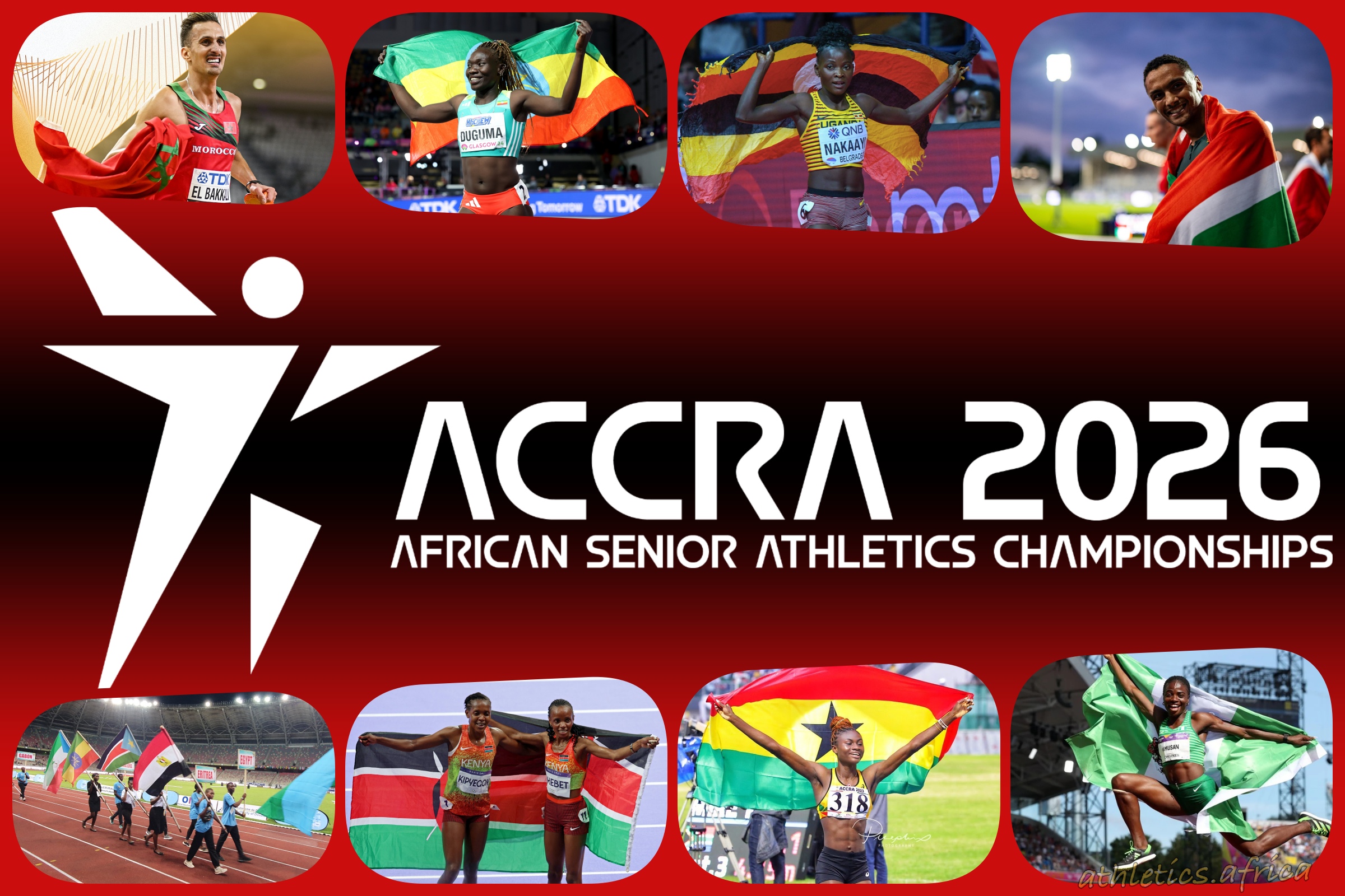 Where to watch: African Senior Athletics Championships Accra 2026
