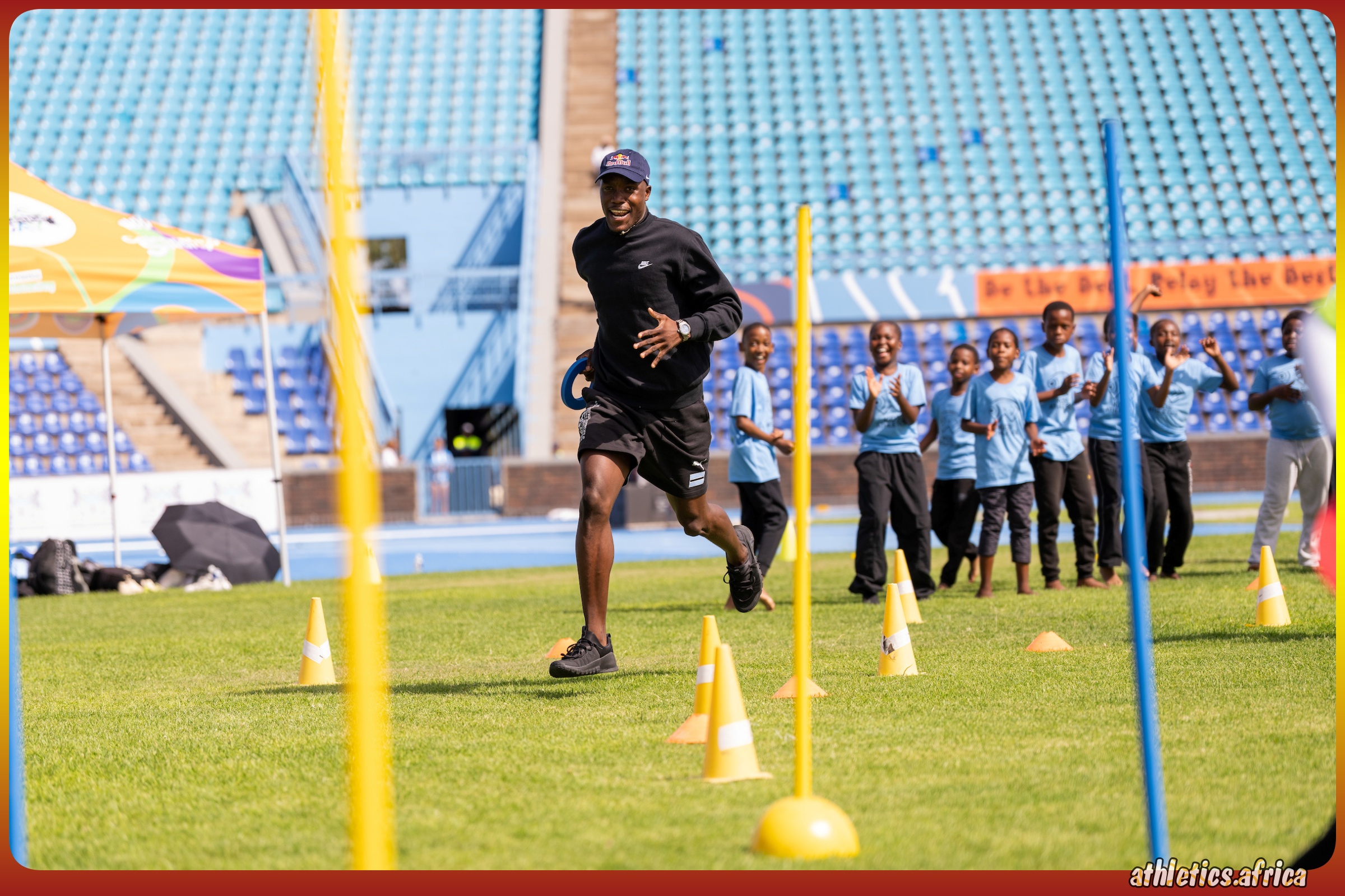 Tebogo launches Kids’ Athletics celebrations in Gaborone ahead of World Relays