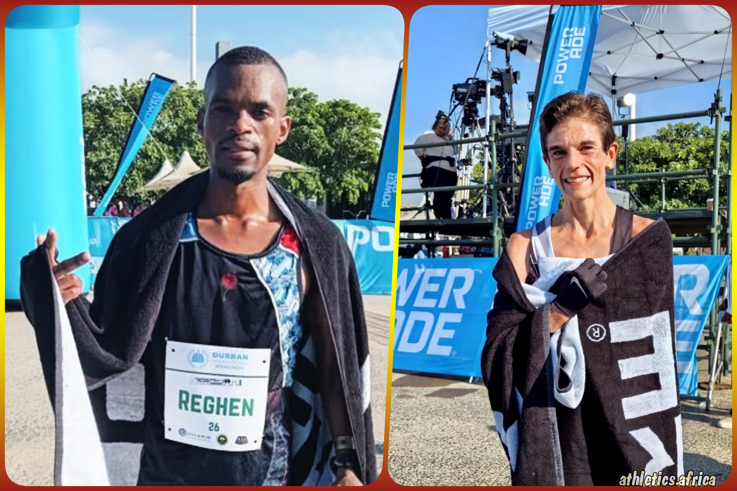 Magwai and Bothma win SA marathon titles in Durban