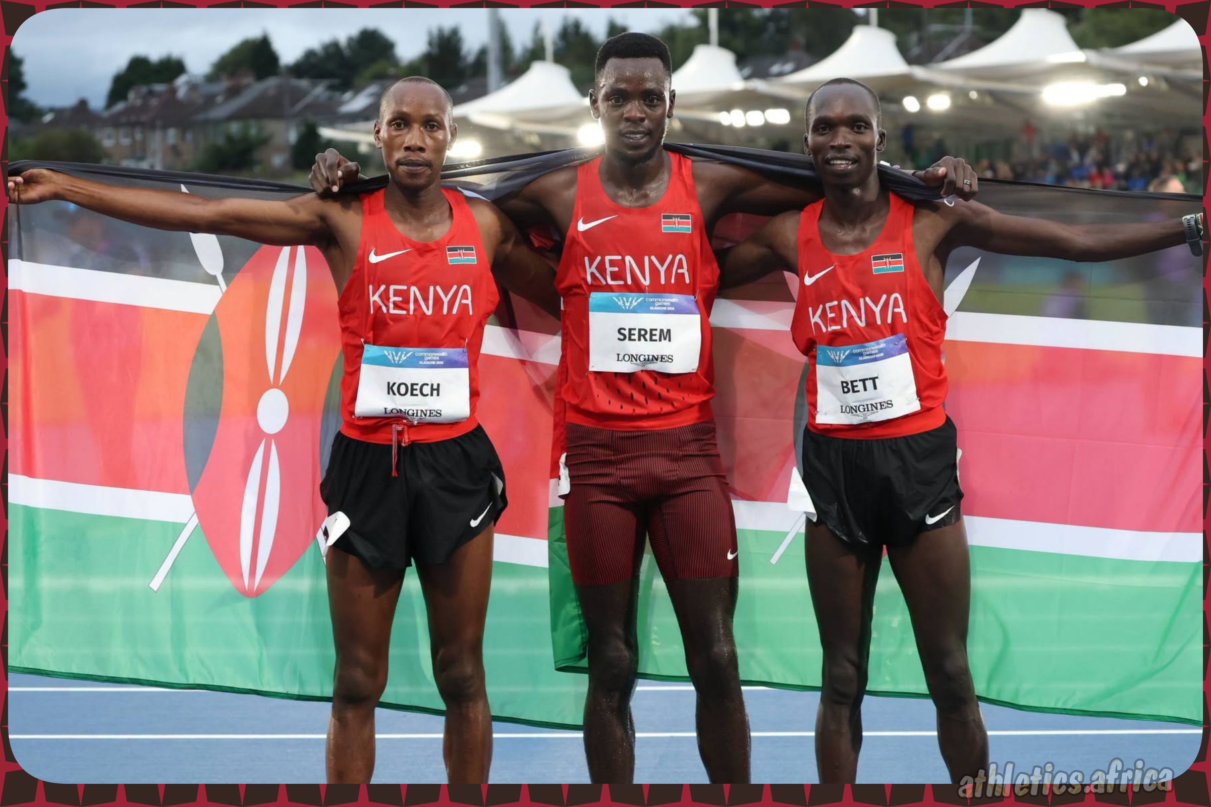 Serem leads Kenyan sweep of Steeplechase podium in Glasgow – 2026 Commonwealth Games