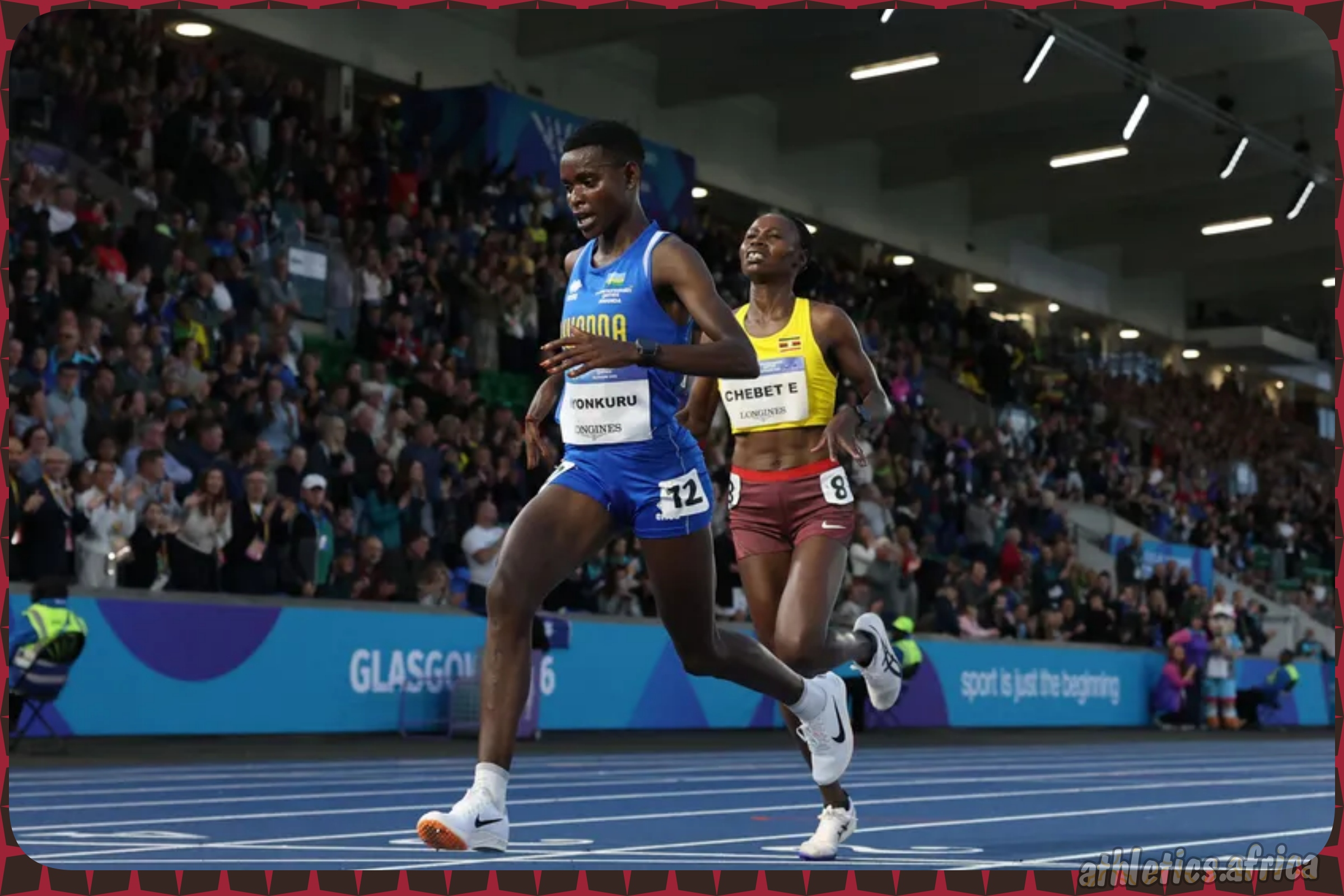 Niyonkuru makes history for Rwanda at Glasgow 2026