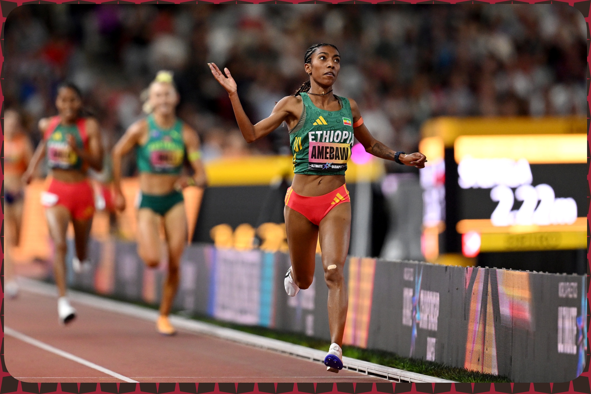 Amebaw dominates to claim Ultimate 5000m title at Budapest 26
