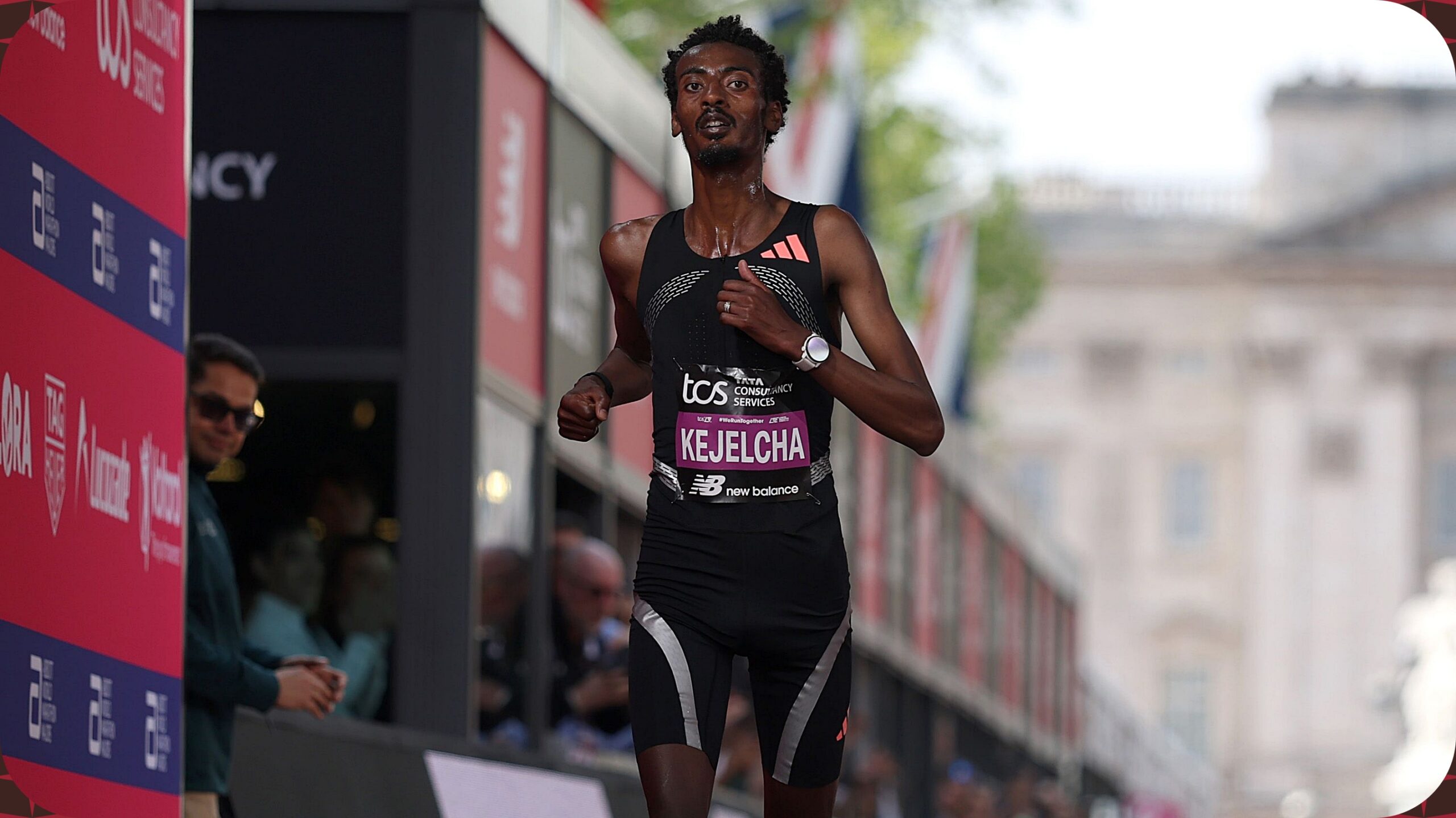 Ethiopian Yomif Kejelcha in action / Photo credit: Getty Images / World Athletics